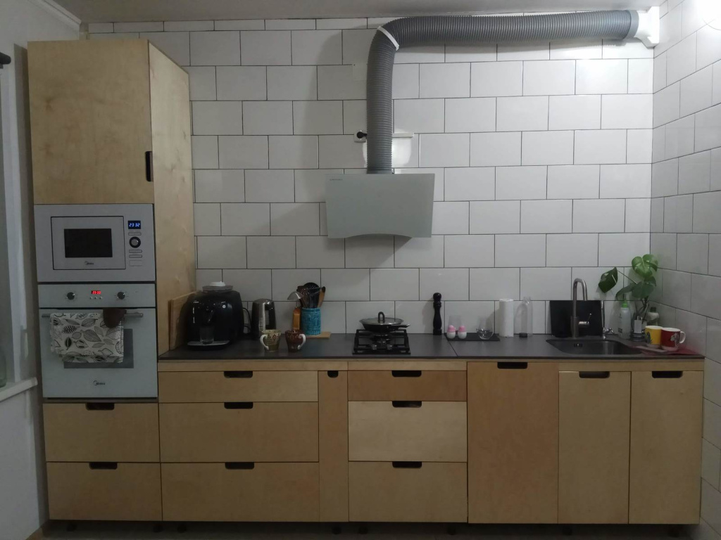 Кухня из фанеры своими руками от выбора материалов до сборки