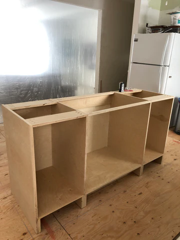 Проектирование кухни из фанеры